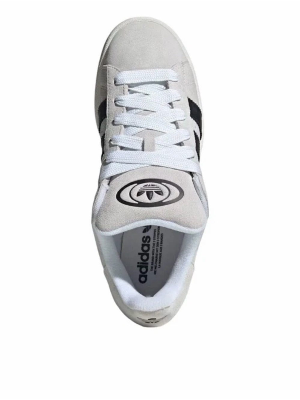 Adidas Campus 00s 'Camp Crystal White Core Black Off White' JR1646 Men's - Picture 7 of 7
